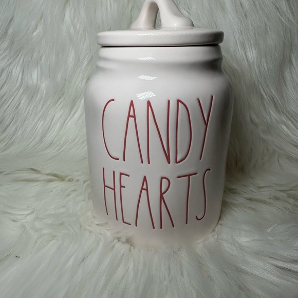 Rae Dunn Other - Rae Dunn Candy Hearts Canister